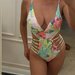 Costum de baie cu print tropical